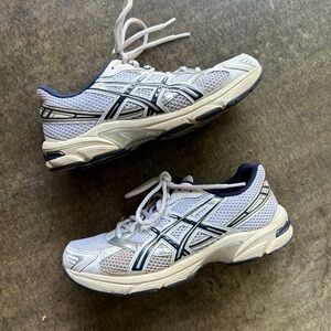 ASICS GEL 1130 WHITE / MIDNIGHT SNEAKERS